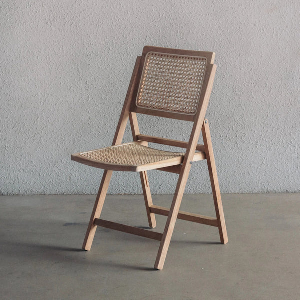 Pauline Foldable Chair — Natural
