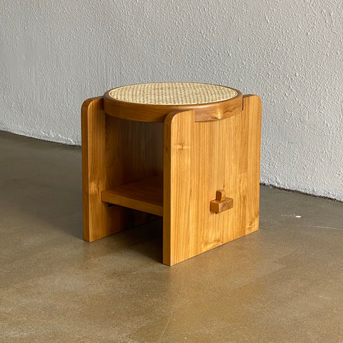 Gia Stool Natural/Black